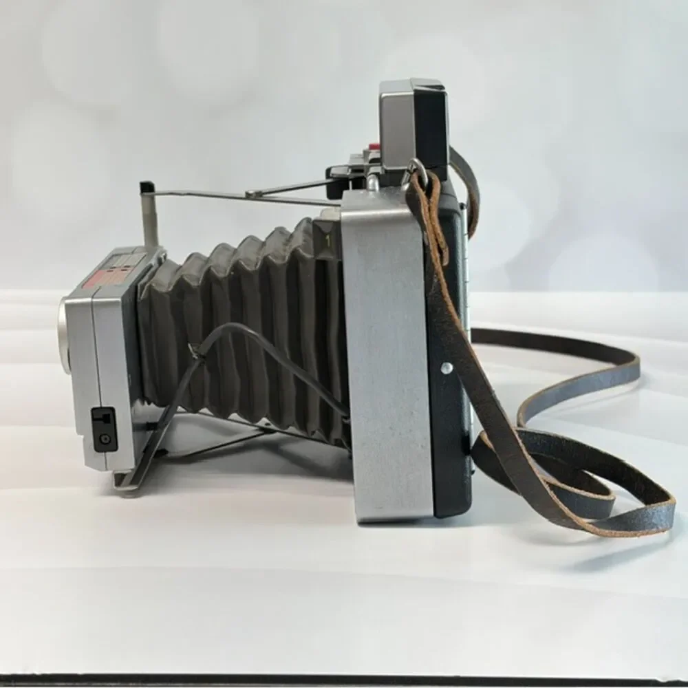Vintage Polaroid Automatic 100 Land Camera Case Flash Attachment Strap